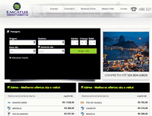 Tablet Screenshot of emcatur.com.br